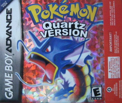 GBA Game  Pokemon Quartz Version